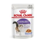 پوچ گربه عقیم شده رویال کنین طعم مرغ و گوشت وزن 85 گرم _ Pouch Royal Canin Sterilised Gravy